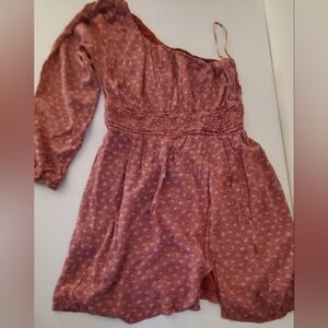 Abercrombie & Fitch One Shoulder Mini Dress